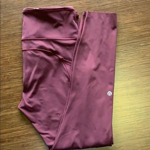 Lululemon Fast and Free Tight II - 25”